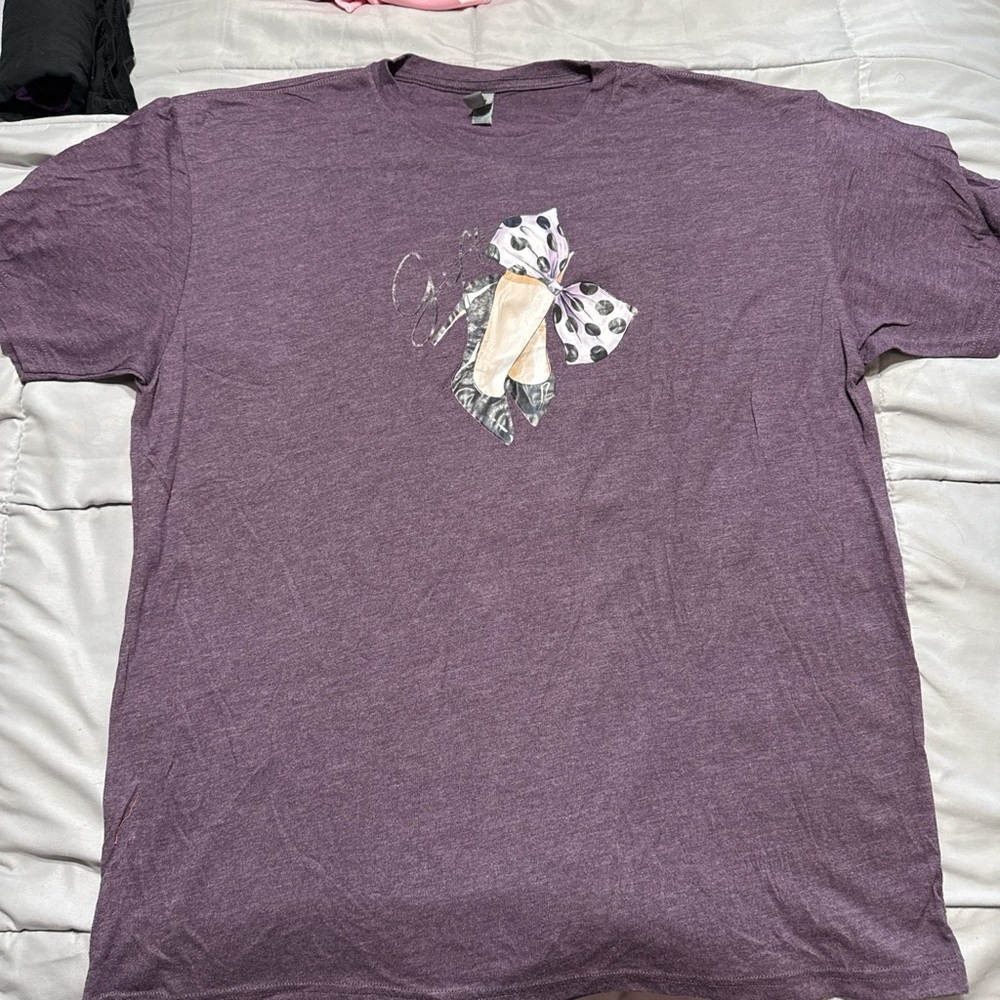 Women’s  Purple Graphic T-Shirt